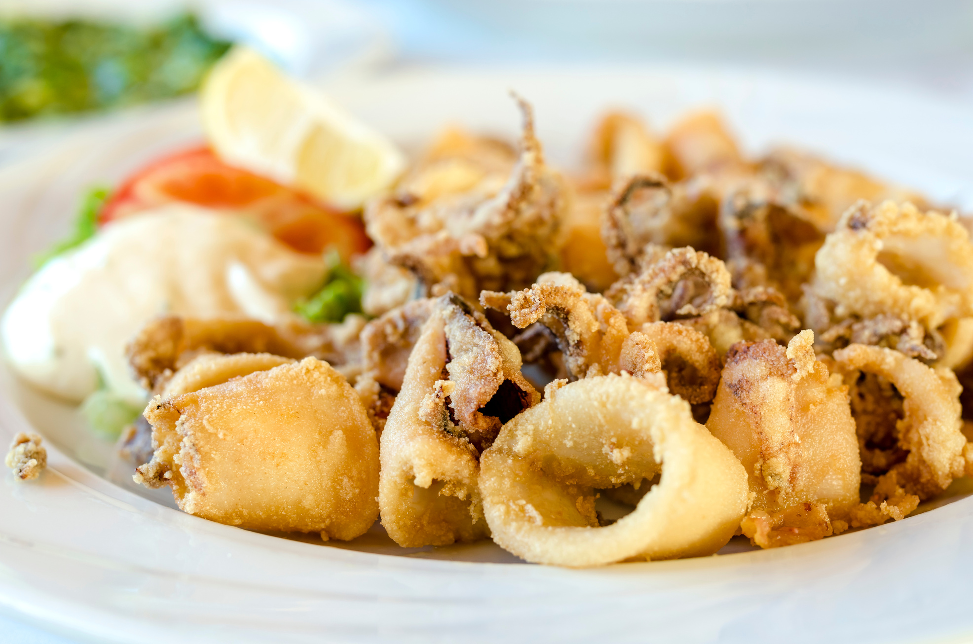 Fried Squid Dish